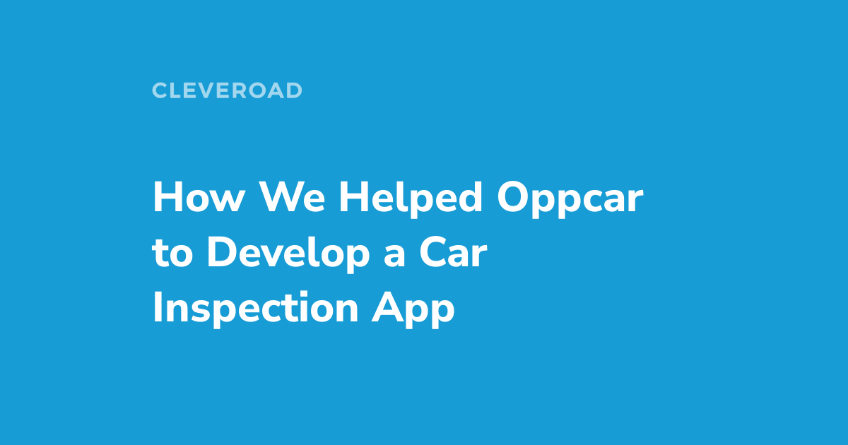 Case Study: How We Developed a Car Inspection App