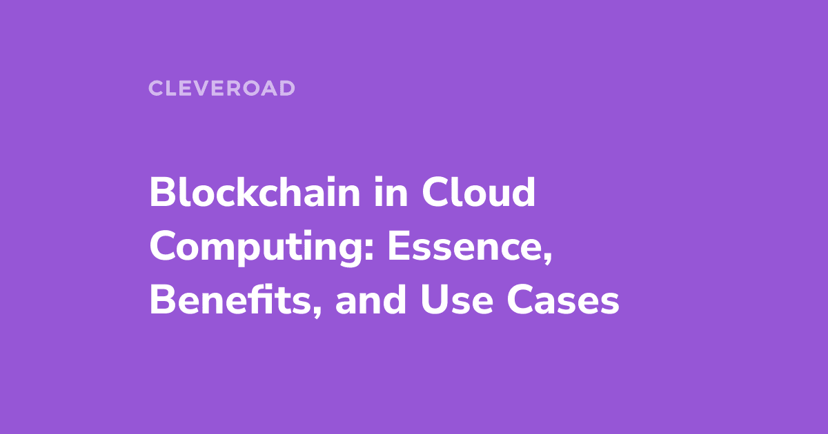 Full Guide to Blockchain in Cloud Computing in 2026