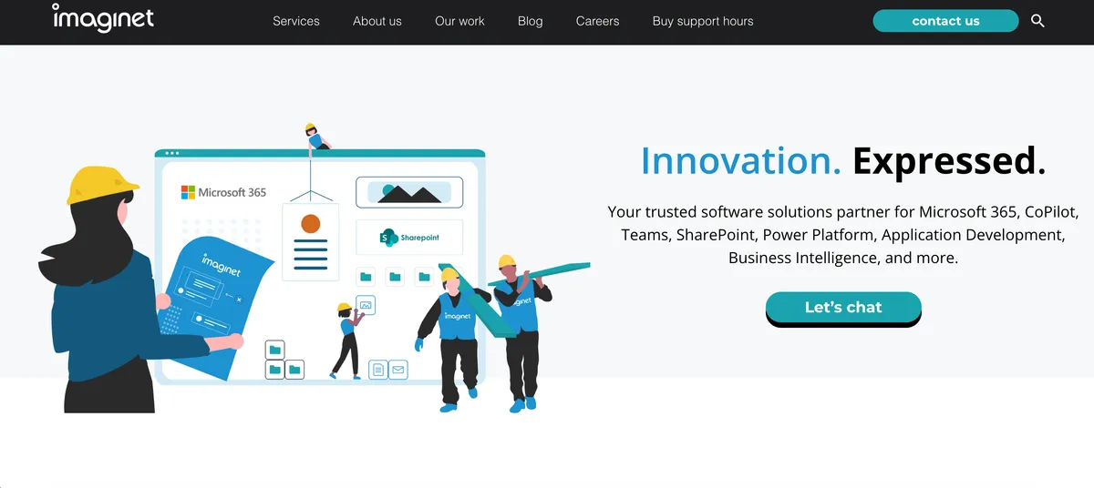 Imaginet Canadian staff augmentation team