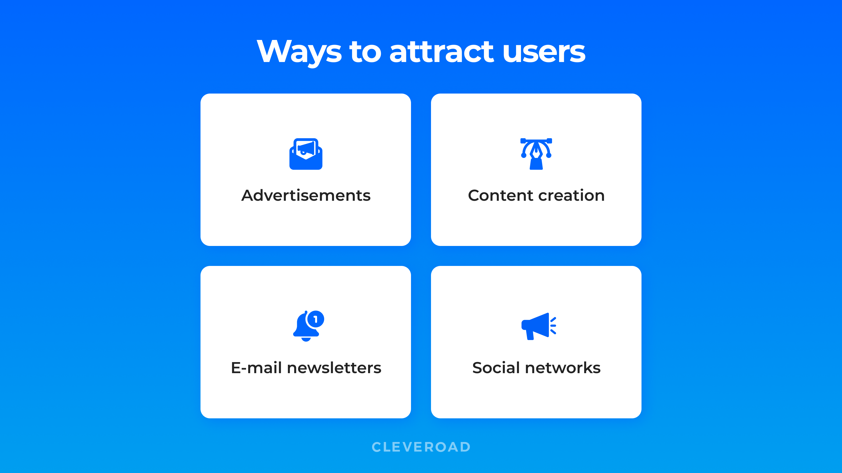 Q&A website. 4 Ways to Attract Users