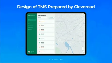 What is a TMS system interface developed by Cleveroad