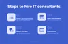 Steps to hire IT consultant