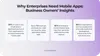 The importance of enterprise mobile app development