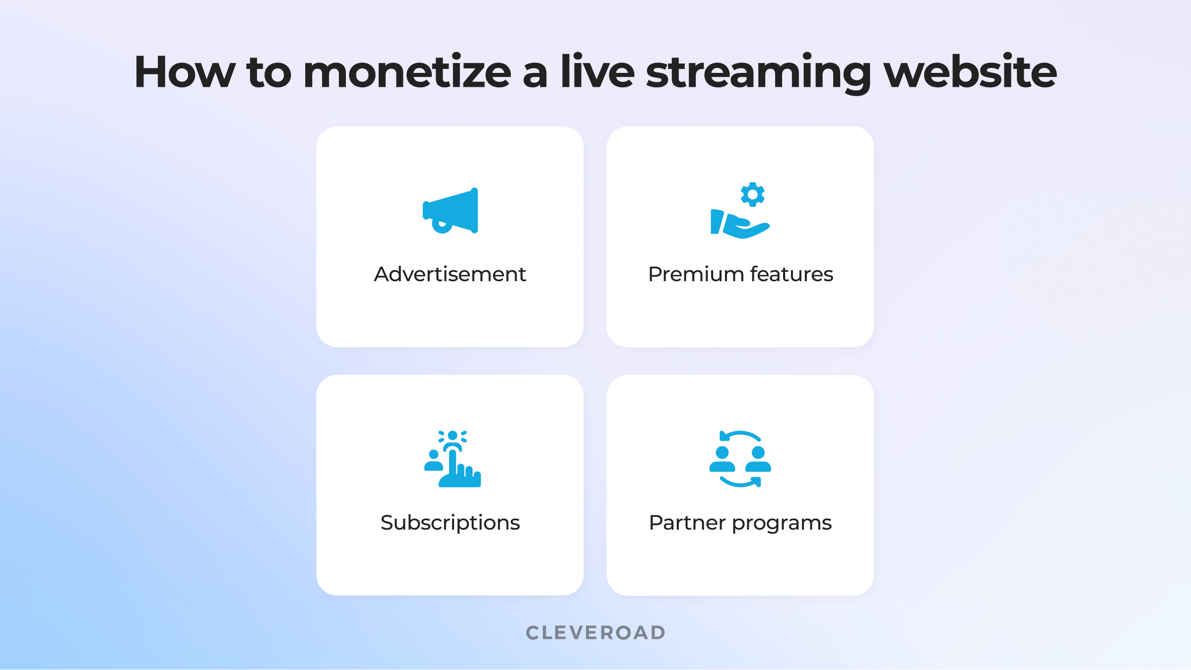 How to get revenue from a live streaming website