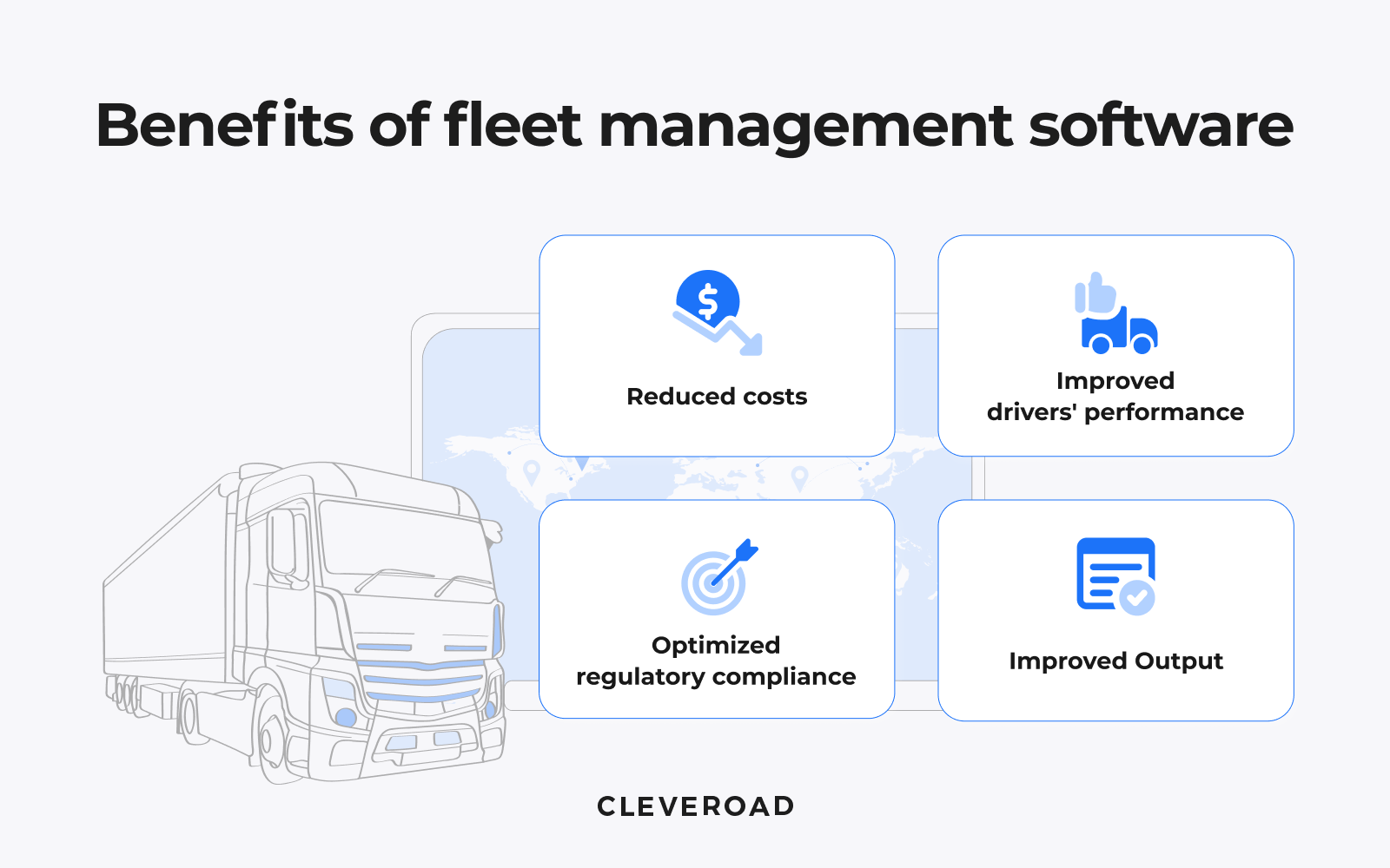 Benefits of fleet management software