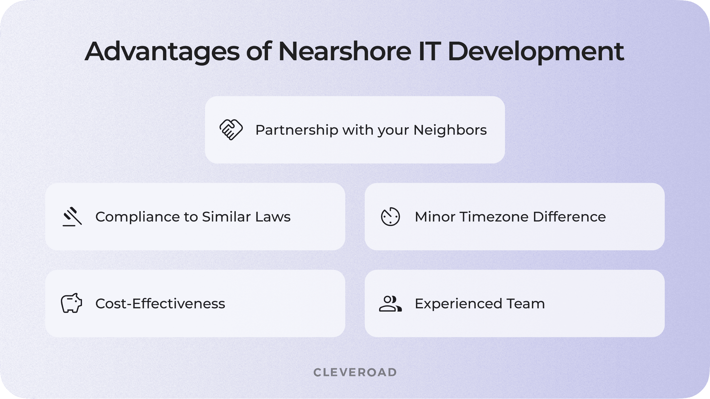Benefits of Nearshore Software Outsourcing