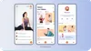 The fitness app concept developed by Cleveroad: Source (Dribbble)