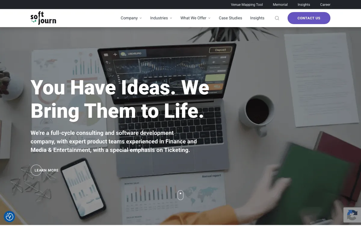 Softjourn banking app development company