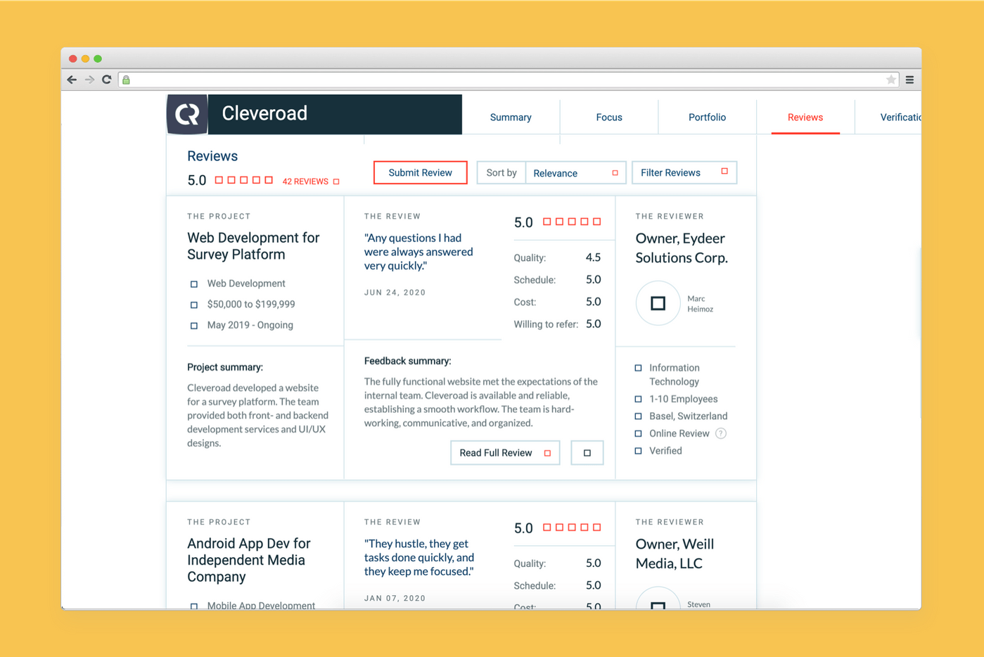 Clutch for hiring dedicated software developmnet services