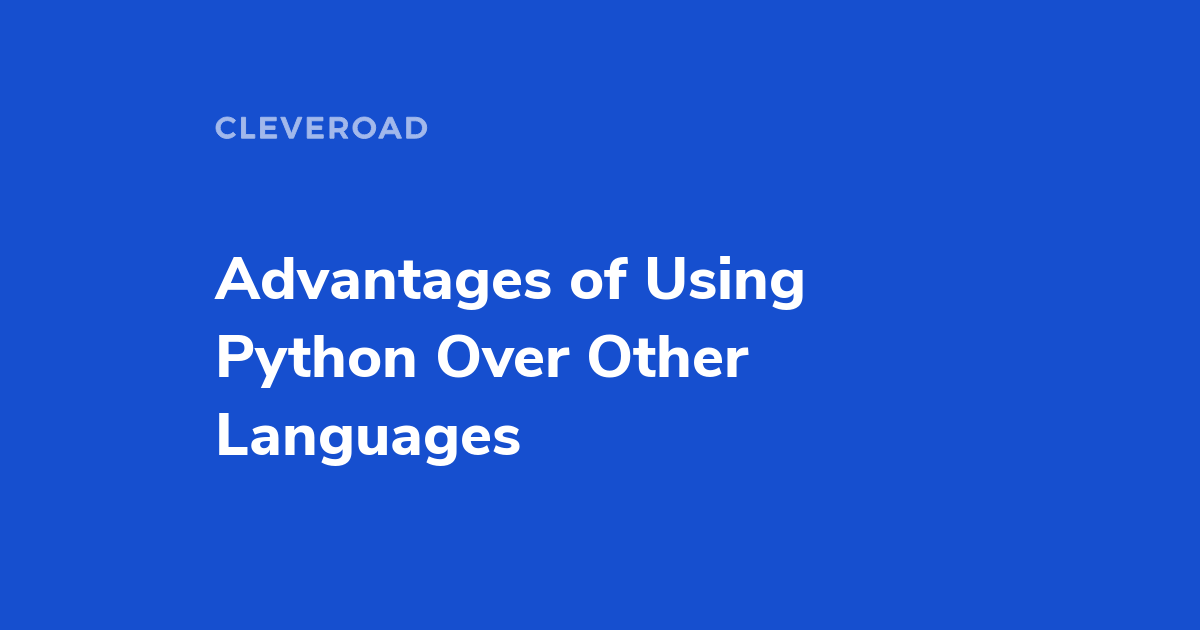 Python vs Other Programming Languages