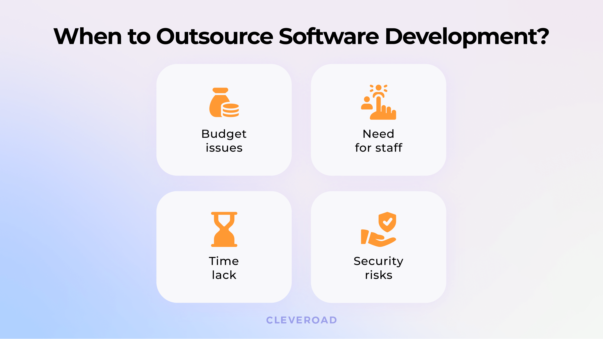 Reasons to outsource