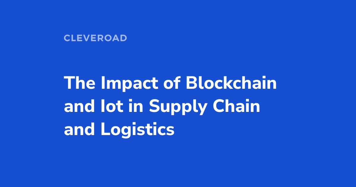 Blockchain Digitalization and Iot Supply Chain in Logistics