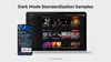 dark mode samples