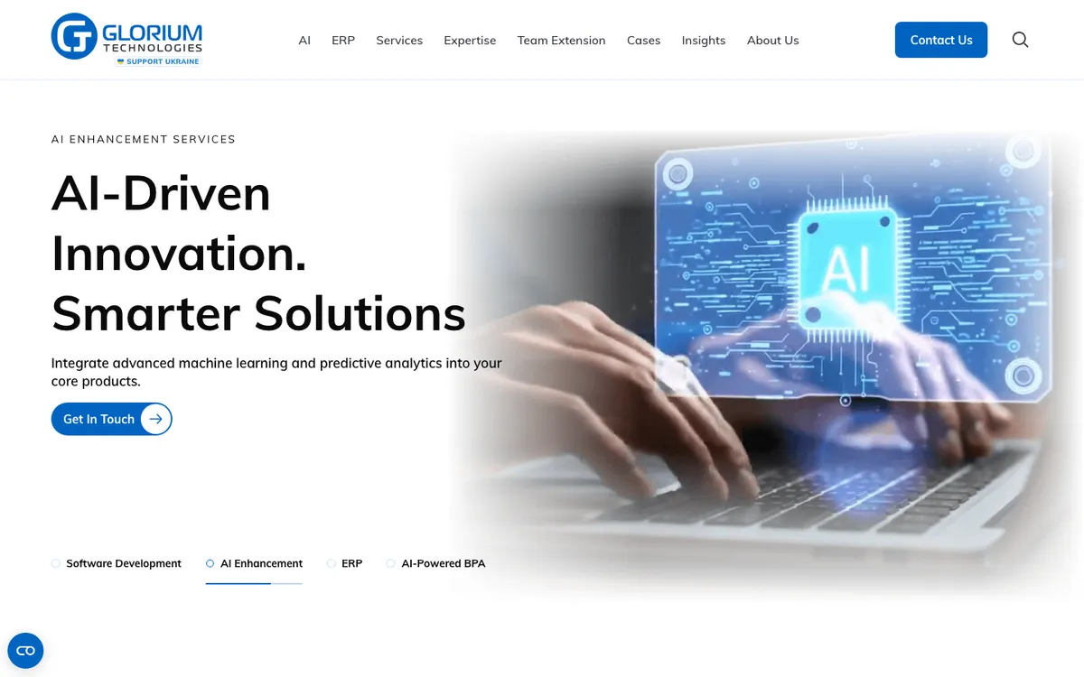 Glorium Technologies healthcare software development company
