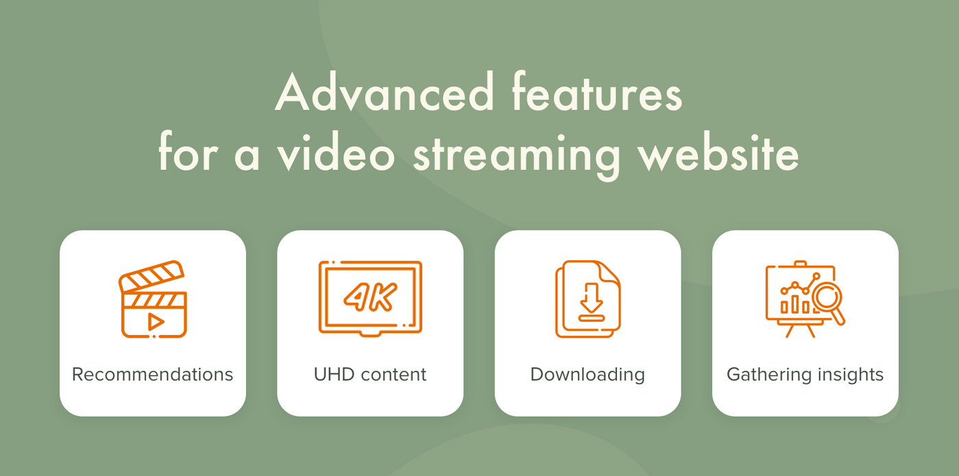 How to create a video streaming website with advanced features