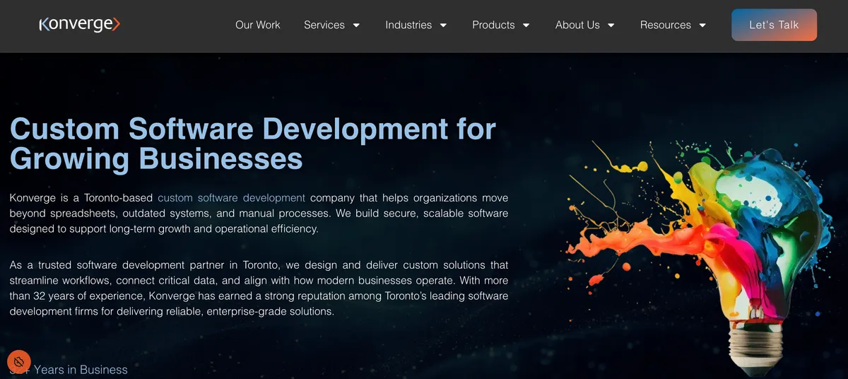 Konverge Digital Solutions Canadian staff augmentation team