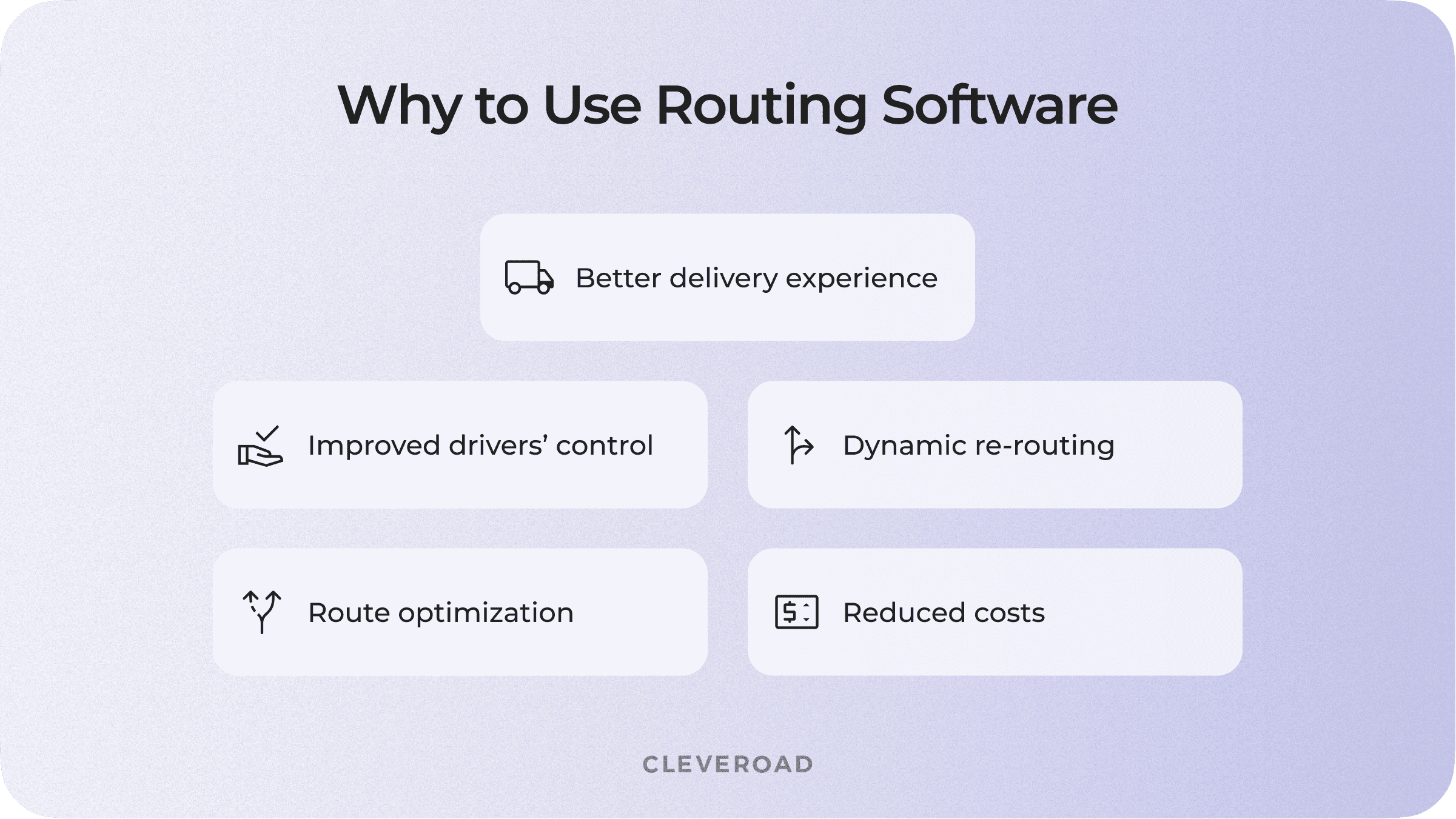 Why to use routing optimization software