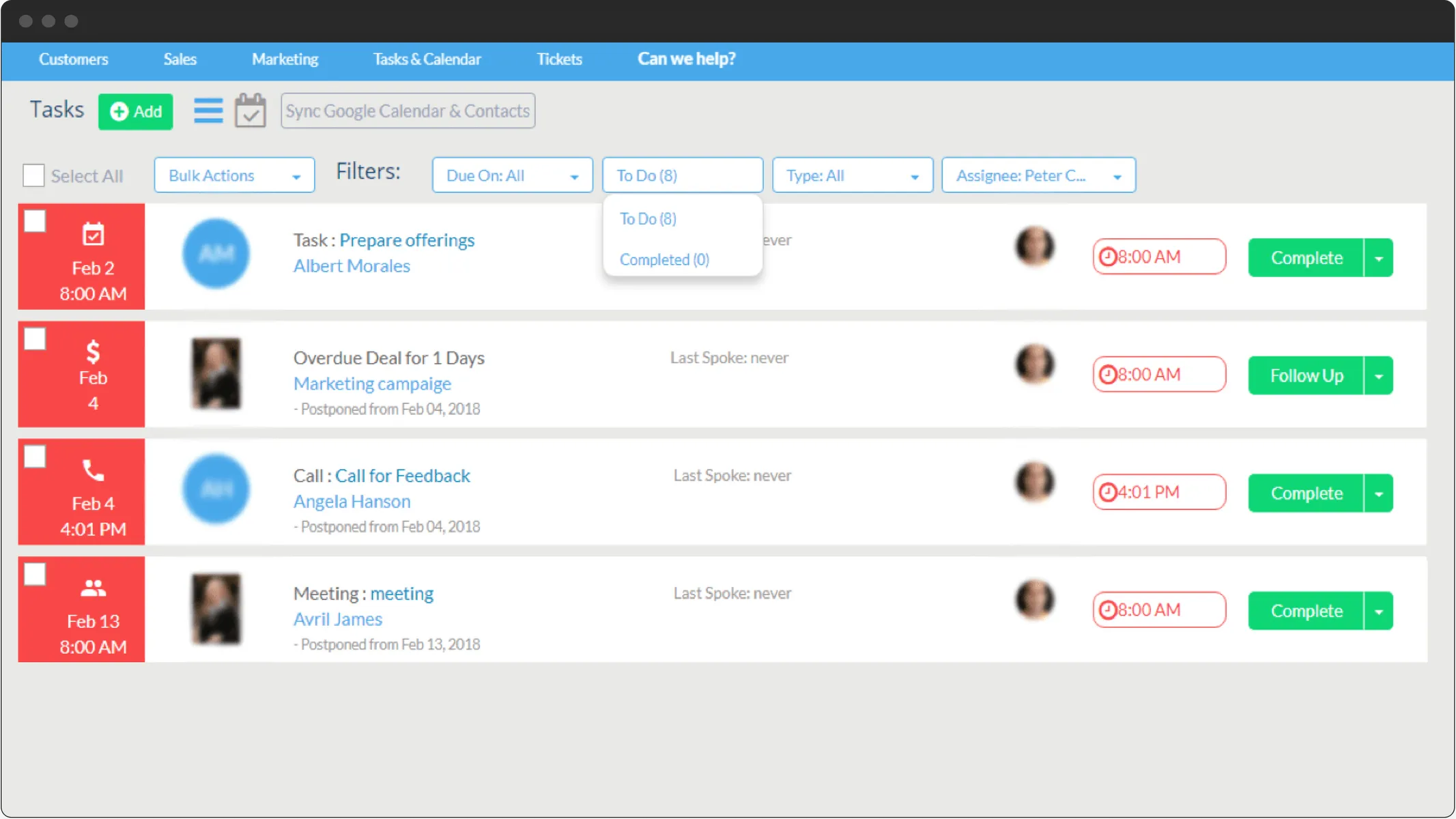 How G Suite integration with custom CRM may look like