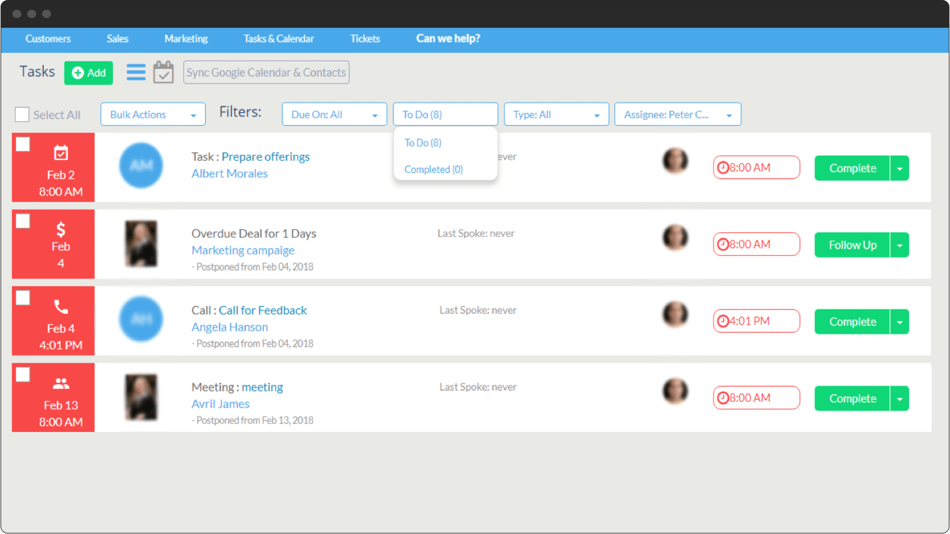 How G Suite integration with custom CRM may look like
