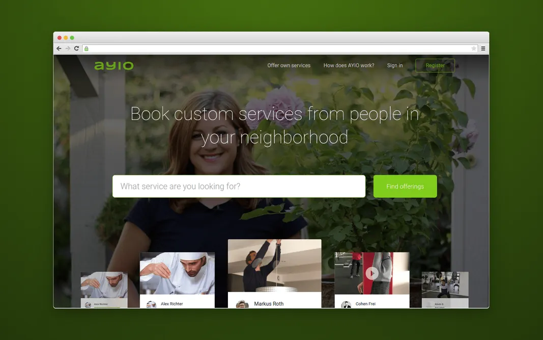 AYIO website