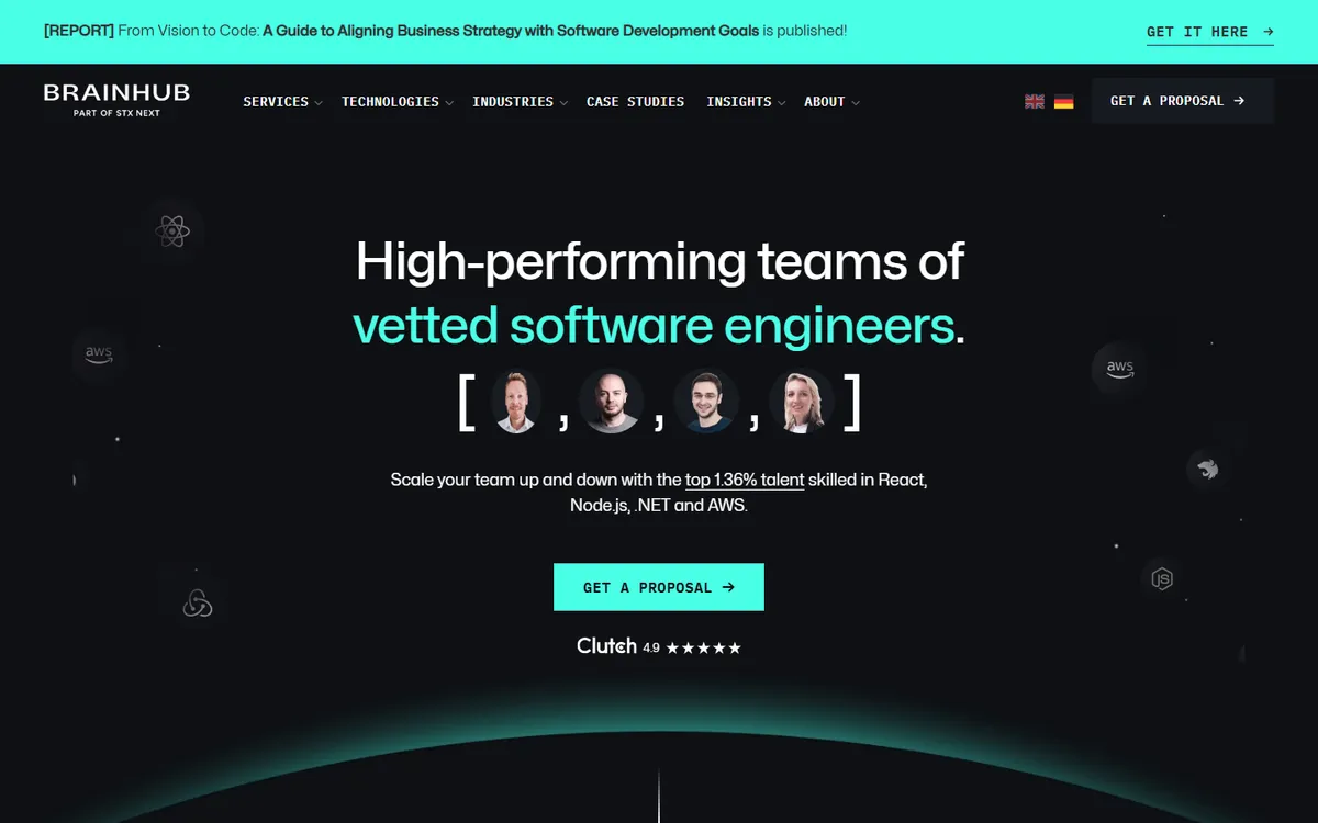 Brainhub nearshore software development company