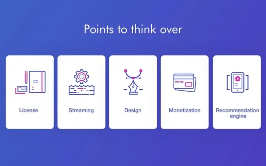 How to create radio app like Pandora