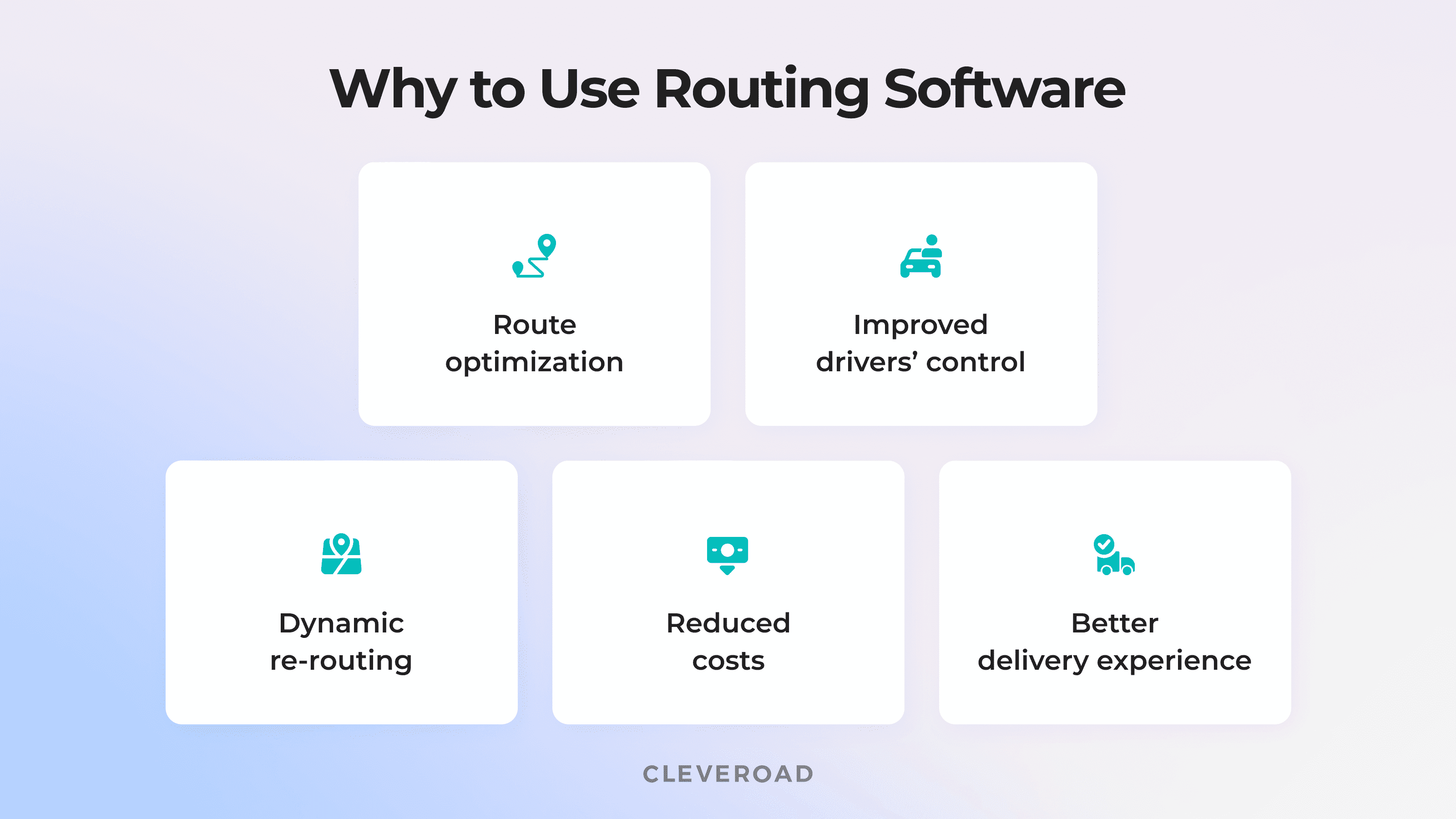 Why to use routing optimization software