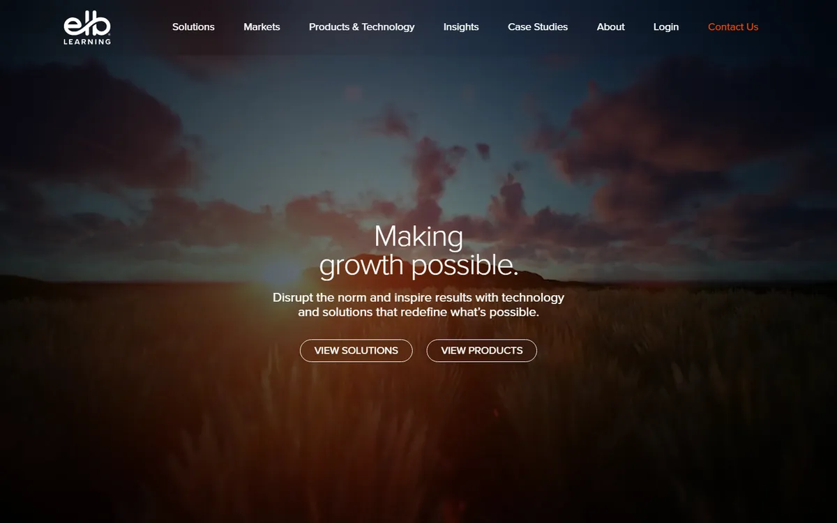ELB Learning custom LMS development company in the USA