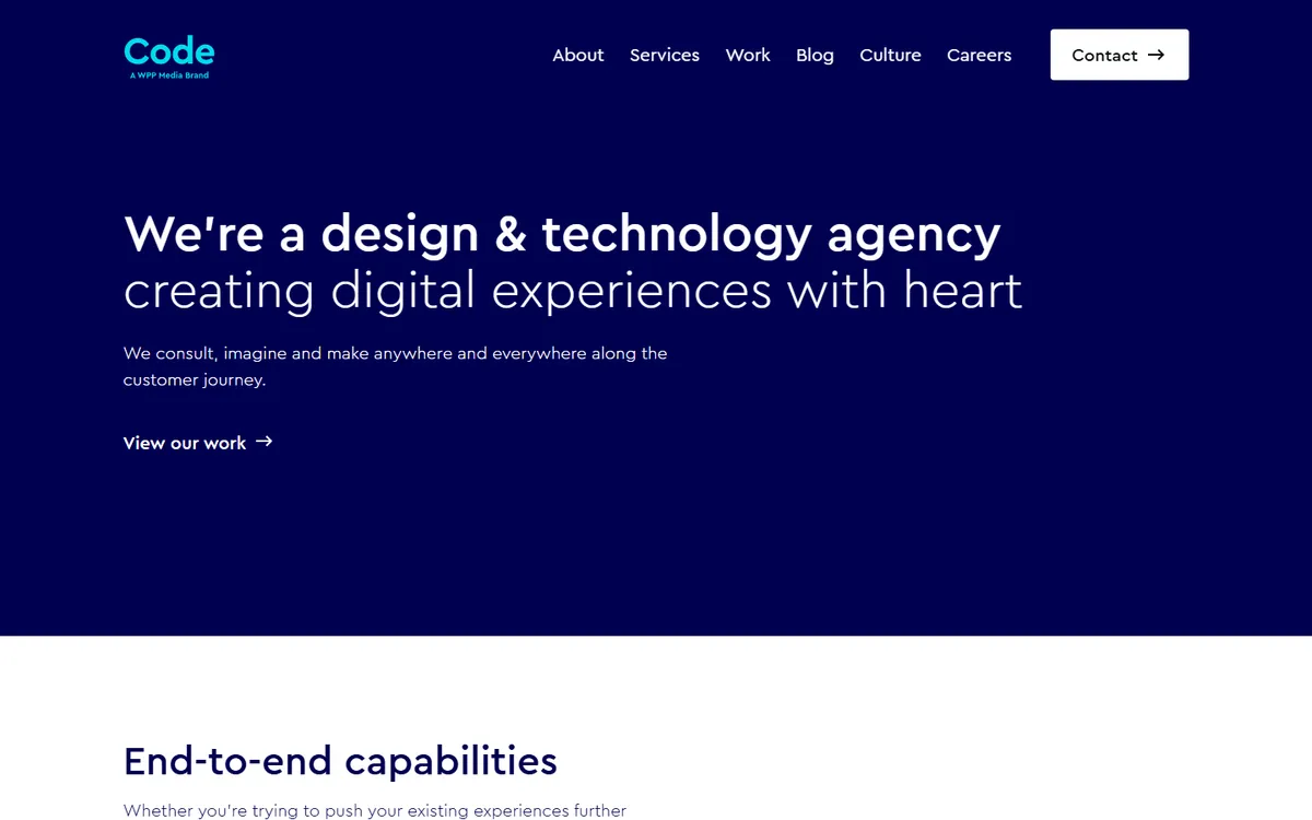 Code Computerlove UK web development agency