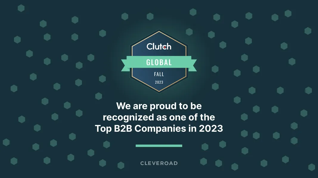 Cleveroad Is Honored as Clutch Global Leader for 2023