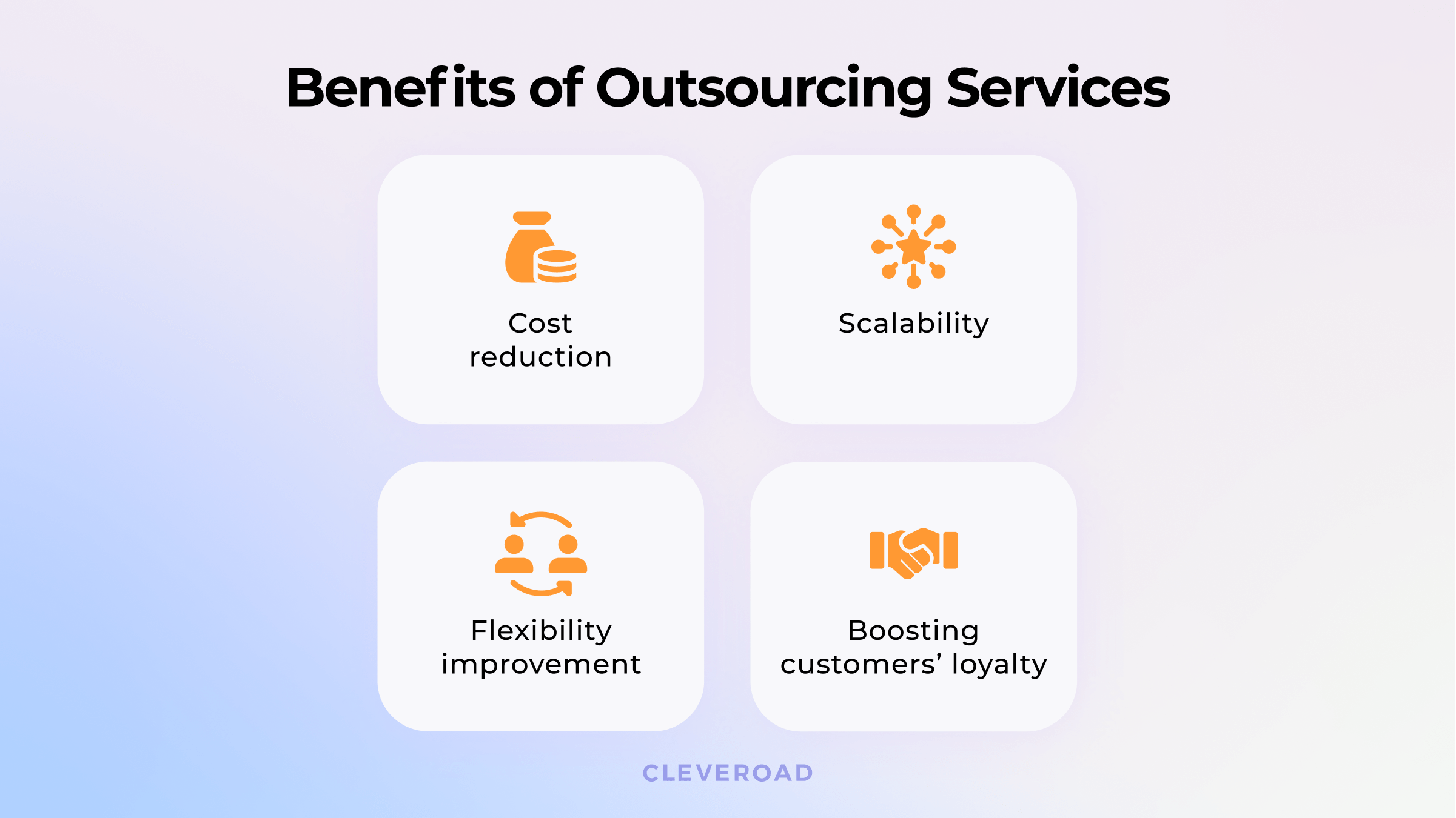 Outsourcing benefits for your business