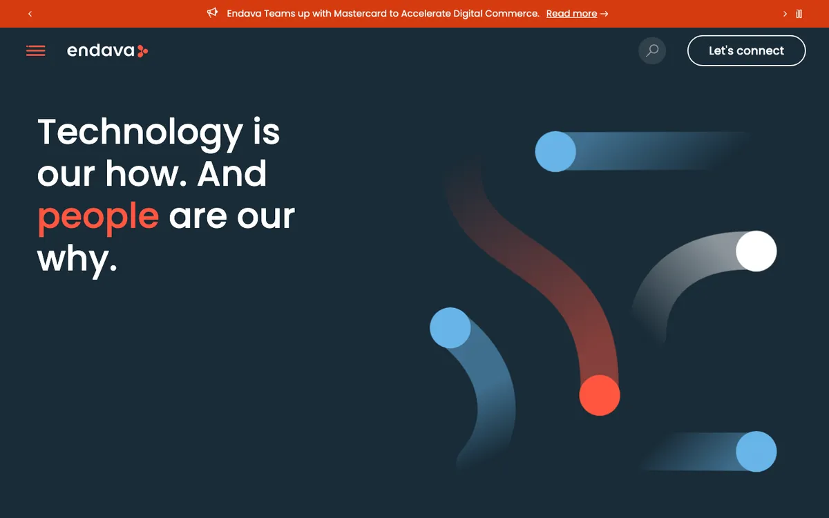 Endava banking software development company