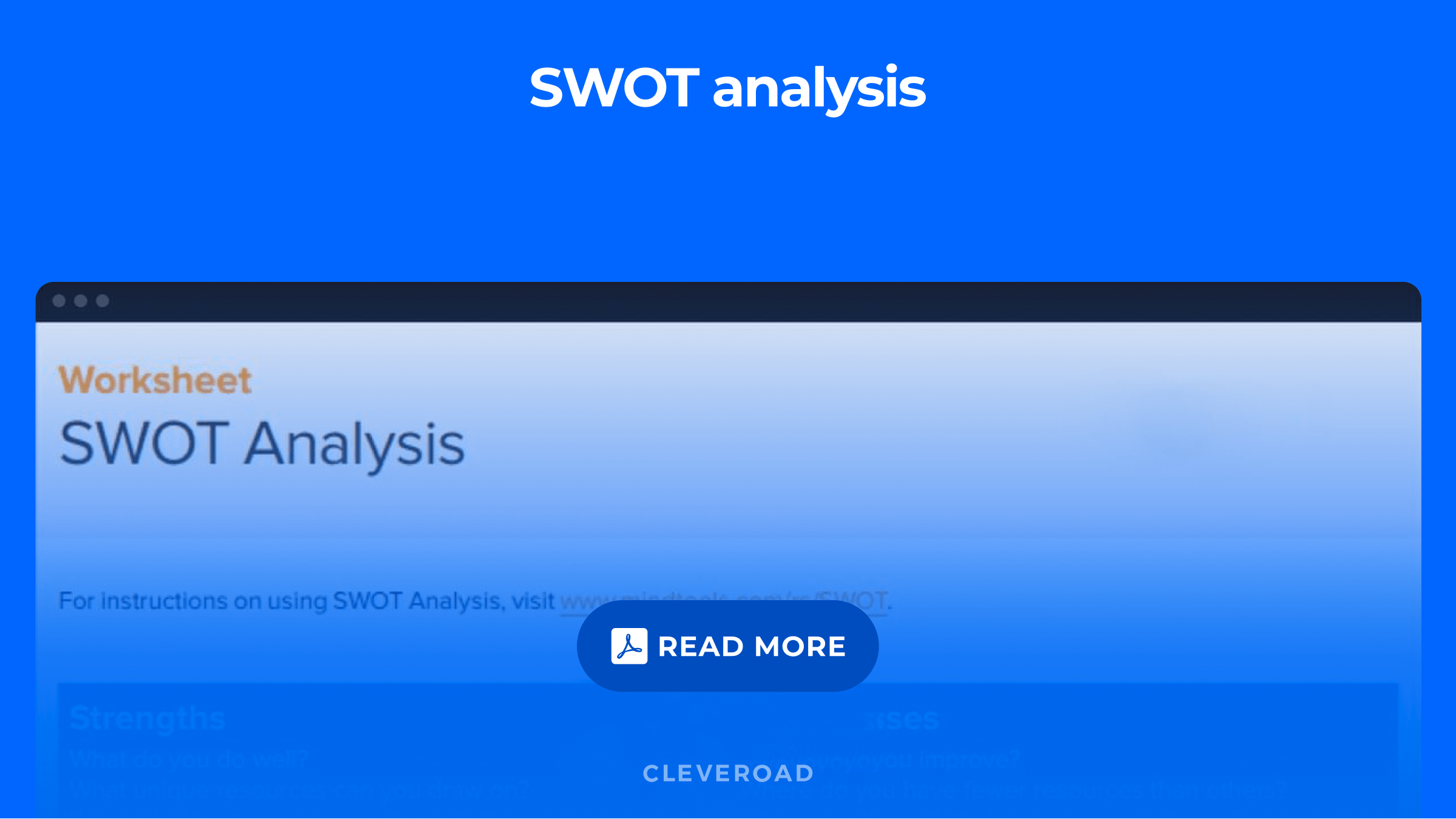 startup software company business plan SWOT analysis example