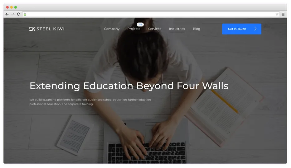 Elearning App Development Company: Steel Kiwi