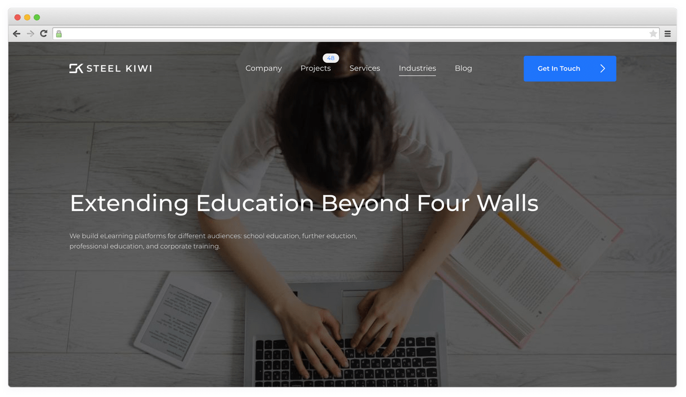 Elearning App Development Company: Steel Kiwi