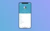 Periscope user profile screen