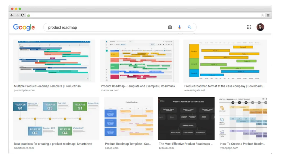 How product roadmaps look like