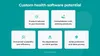 Custom health software potential