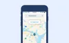Google Maps in ridesharing apps