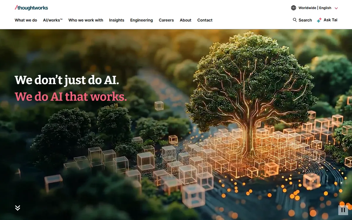 Thoughtworks web development company