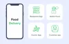 Four main apps of food delivery ecosystem