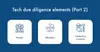 Technical due diligence elements (Part 2)