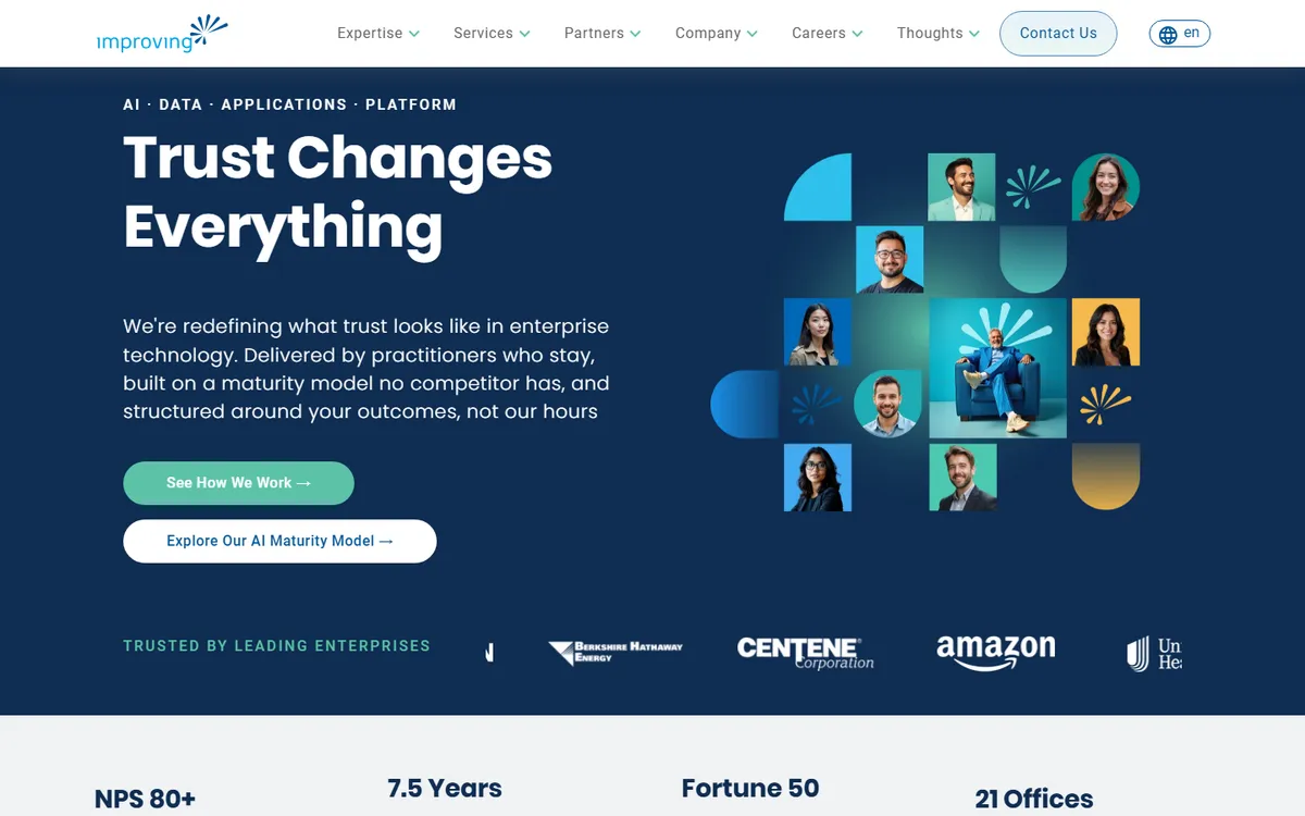 Improving nearshore software development company