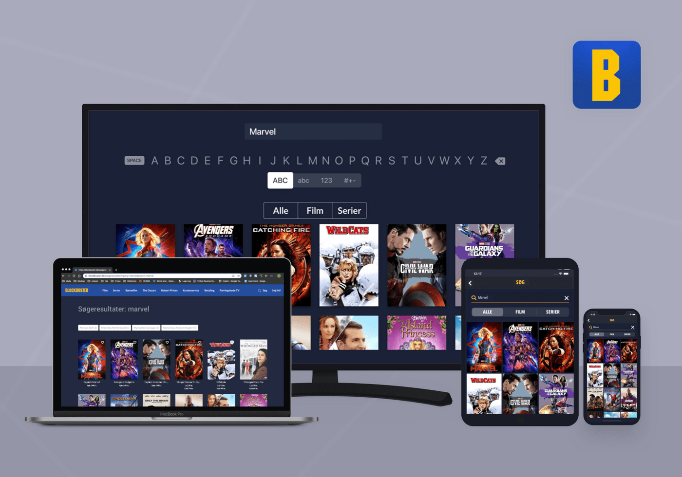 Streaming app: Blockbuster