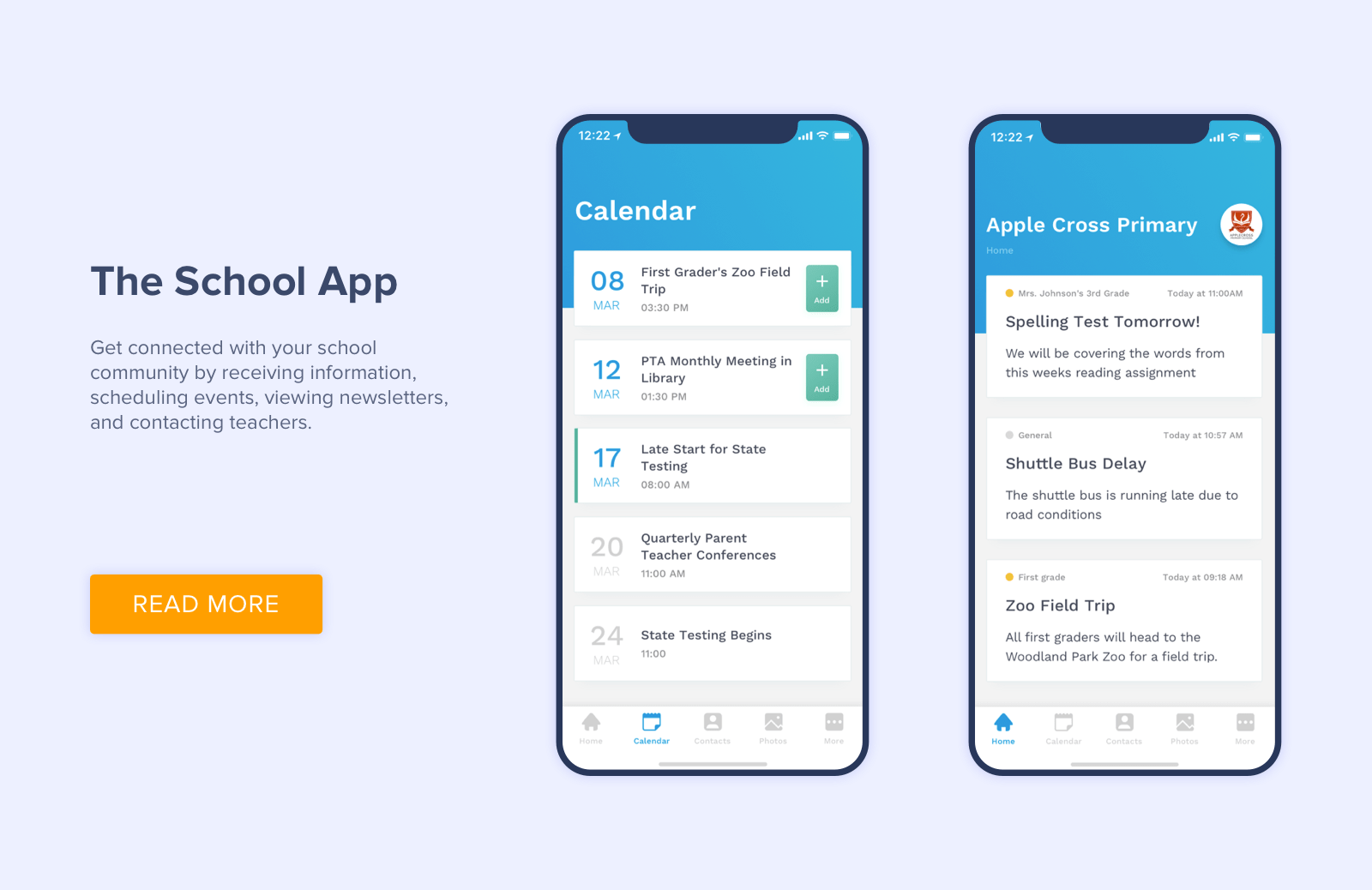 Create your own calendar app