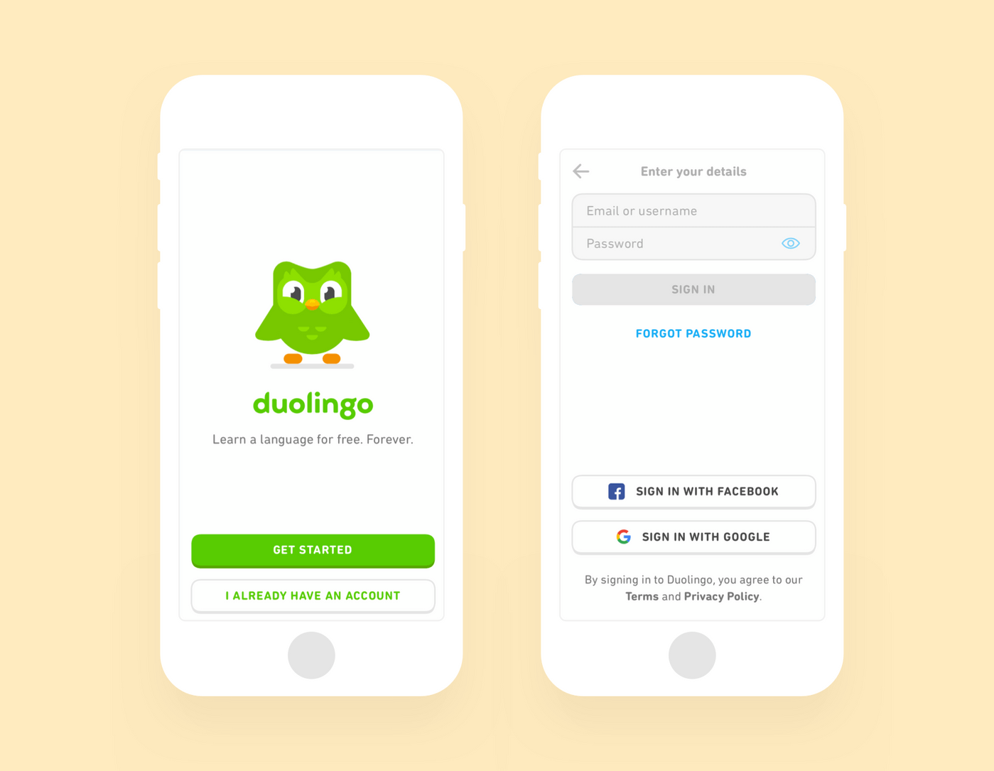 Duolingo registration