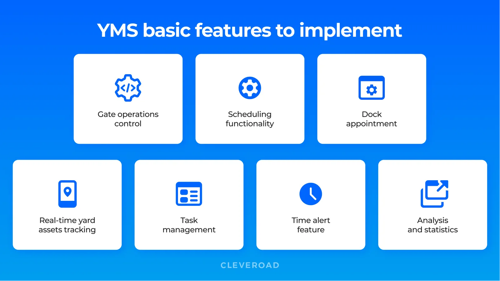 YMS essential functionality