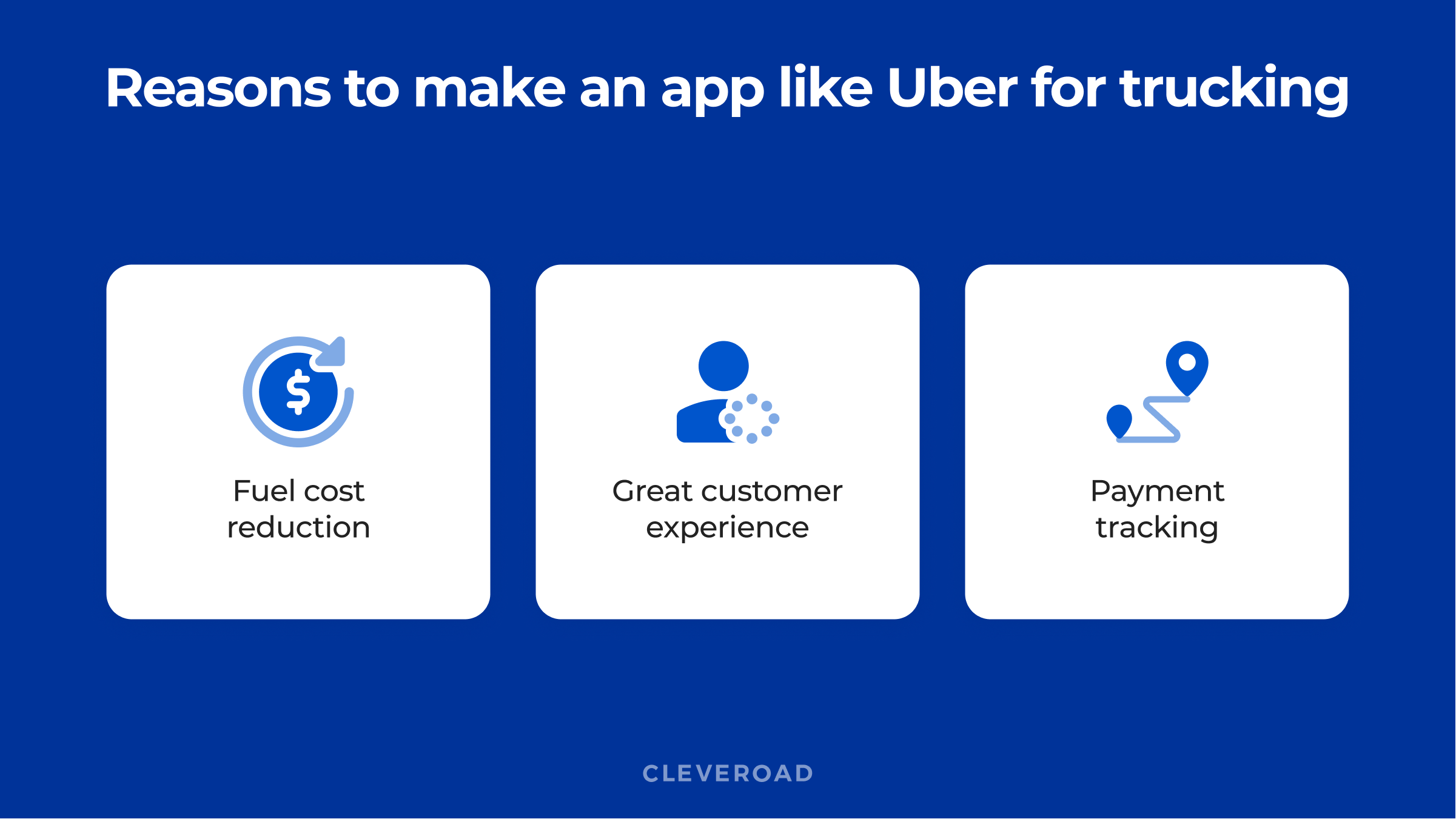 Reasons to make an app like Uber for trucking