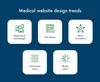 Trends for medical web design