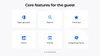 Basic Airbnb features for the guest